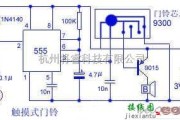 有线通信中的触摸式门铃电路图