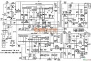 显示器电源中的NEC JC-2001VMA型多频TTL和VGA大屏幕彩色显示器的电源电路图