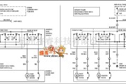 马自达中的马自达94CROWN-VICTORIA电动座椅电路图