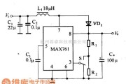 DC-DC中的MAX761应用电路图