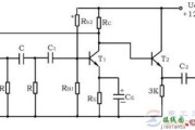 一例简单的RC移相式振荡器电路图