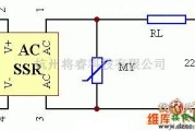 保护电路中的固态继电器电路的过压保护电路图