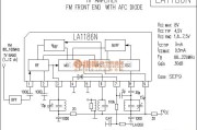 集成音频放大中的LA1186N功放电路