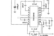 遥控发射中的TDA3048 典型应用电路图