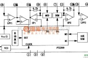 数字电路中的PT2399数字混响处理集成电路图