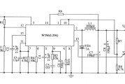 开关集成稳压器W296的典型应用电路