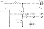 充电电路中的PFC无损吸收主电路图