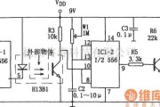 专用测量/显示电路中的556构成的光电子脉冲遗漏检测器电路图