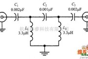 滤波器电路中的AM BCB（500～2000kHz）带通滤波器电路图