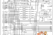 丰田中的97年凌志ES300 3.0L 发动机性能电路图