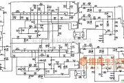 液晶显示及数显表电路中的SUPERSYNC MD-11III、1369、1505三种机型彩色显示器的电源电路图