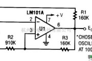 运算放大电路中的采用运算放大器自由运行多谐振荡器
