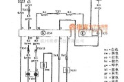 大众（一汽）中的捷达安全气囊系统电路图