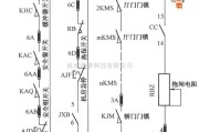 电梯控制中的北京五洲电梯控制柜电路图