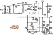 显示器电源中的CGA型NEC JB-1410P2B型单色显示器的电源电路图