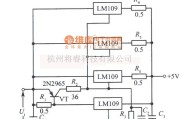 稳压电源中的LM109构成的并联稳压电源电路图