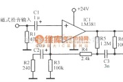 音频处理中的低噪声音频前置放大电路