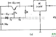稳压电源中的较高工作电压的稳压电路图