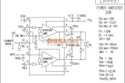 集成音频放大中的LA4497功放电路