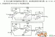 滤波器电路中的普通的频率为1KHZ的四级电信滤波器电路图