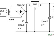 7812稳压电源电路图，7812稳压电源电路图5v