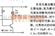 灯光控制中的采用无稳态触发器的闪烁电路