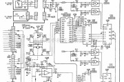 光电显示电路中的BZMTA-700/800放大器控制与显示电路图(一)