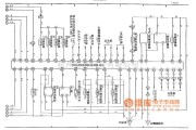 一汽中的威驰发动机控制二电路图