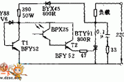 交流电网上的光电开关电路图