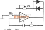 正弦信号产生中的F007构成的稳定的正弦波振荡器电路图