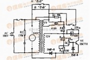 传感器电路中的自动排气扇电路图