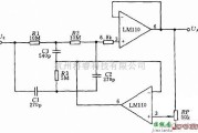 滤波器电路中的运放作电压跟随器的陷波滤波器电路图