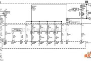 雪佛兰中的景程发动机控制系统-燃油控制-燃油泵控制和喷油器电路图