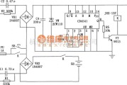 充电电路中的CD4541构成的0.1C5A标准镉镍电池充电电路图