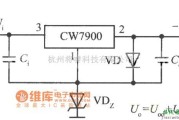 稳压电源中的高输出电压集成稳压电源电路之二电路图