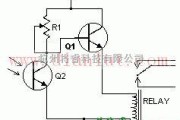 传感器电路中的用于光/暗探测器的电路原理图