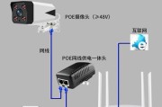 poe供电网线接线图，摄像头poe供电