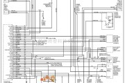 马自达中的马自达95TAURUS(3.2L,SHO)变速箱电路图