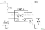 LED电路中的基本的光电耦合器电路