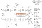 集成音频放大中的AN7168功放电路