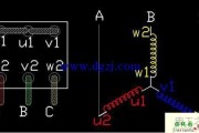 丫形三相电动机接线图