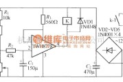 灯光控制中的使用TWH8751的光控路灯电路