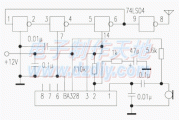 用74LS04与非门电路制作调频无线话筒