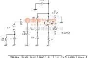 射频放大器中的射频Oscillator电路：Impedance inverting colpitts crystal oscillator RF circuit