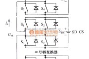 IGBT应用电路中的串联H桥多电平主电路变换器电路图