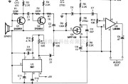 信号产生中的超声波声音接收器电路