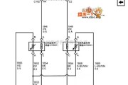 雪佛兰中的景程发动机数据传感器-氧传感器电路图