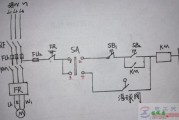 电工电路图之水泵手动和自动控制电路