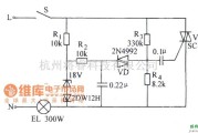 晶闸管控制中的双向晶闸管延长白炽灯使用寿命电路图