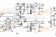 电源电路中的不用变压器的正负电源变换器电路图